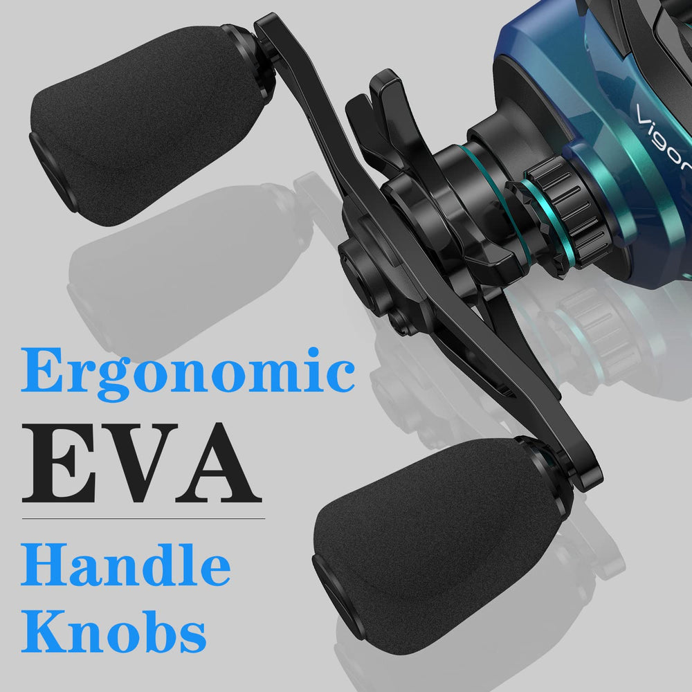 Cadence Vigor reel ready for cranking, flipping, and pitching