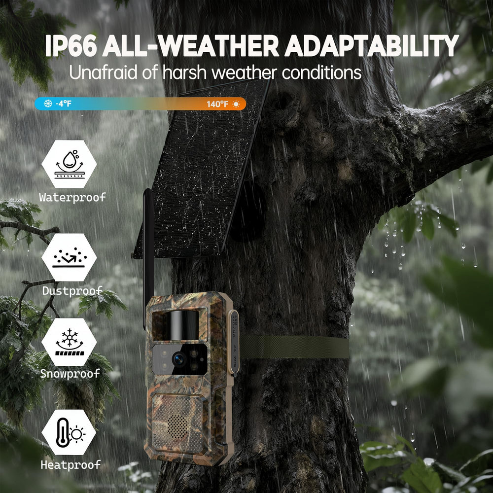 Cadrali IP66 outdoor durability for all-weather field performance.