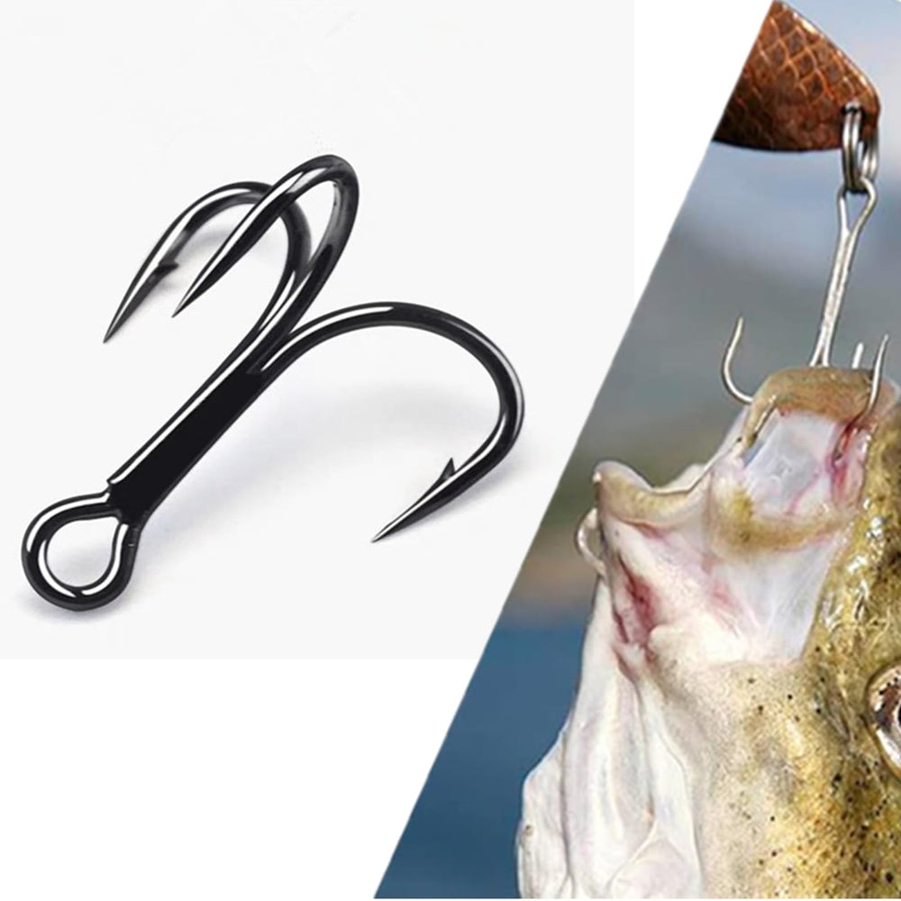 CAJOAUIS treble hooks for freshwater and saltwater use