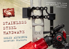 One handed design demonstrated on Winch Pro for quick, confident handling.