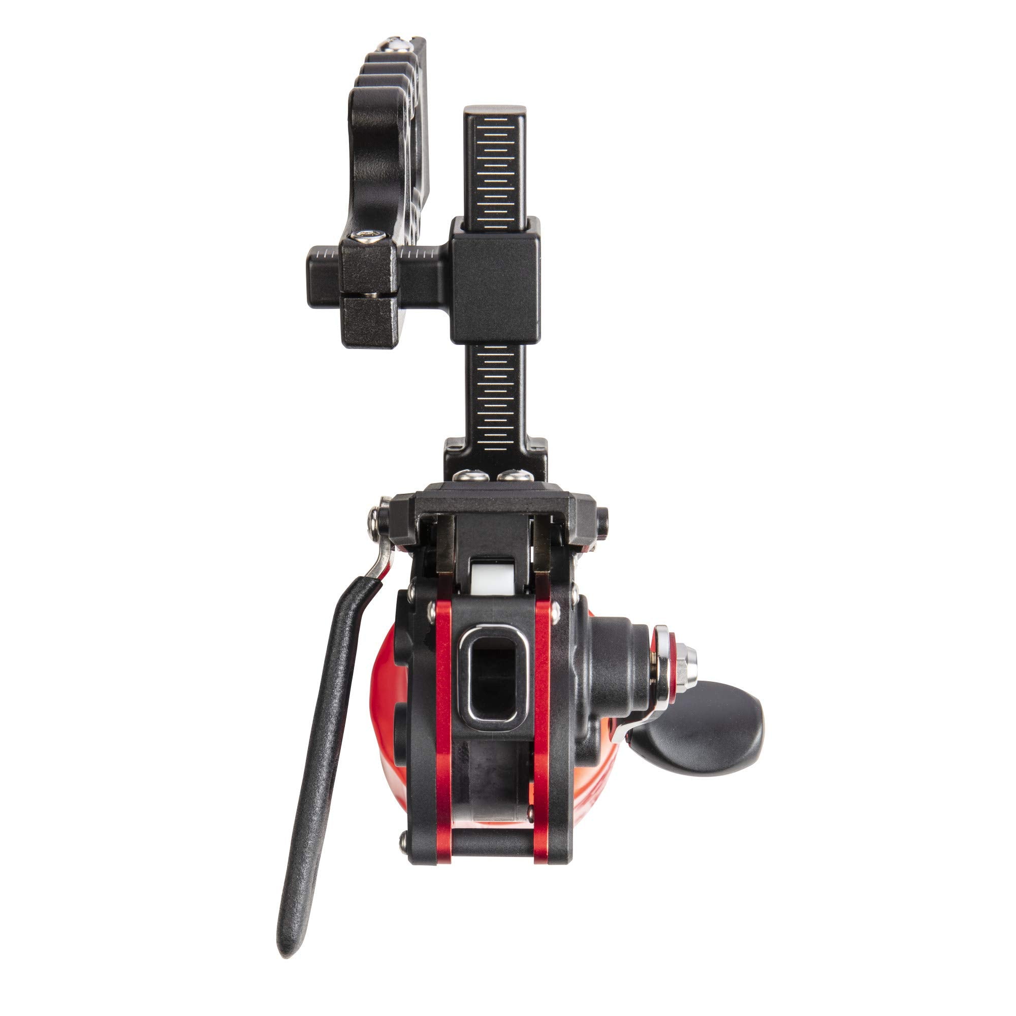 Cajun Bowfishing Winch Pro reel left-hand for one-handed control and precision