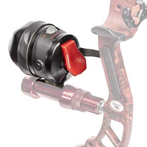 Cajun Spin Doctor reel in action during bowfishing session