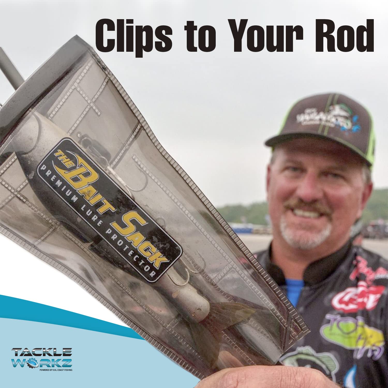 Cal Coast Bait Sack protects kids and pets from exposed hooks.