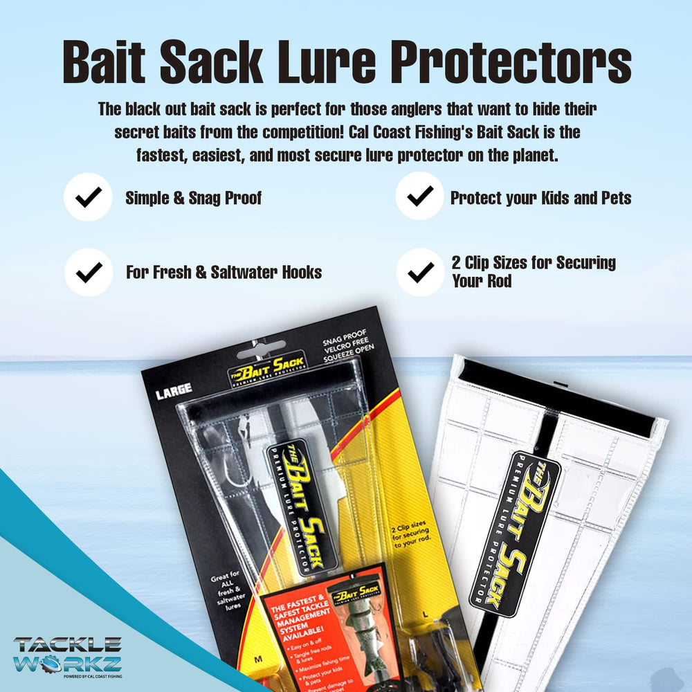 Cal Coast Bait Sack is compact for travel and storage.