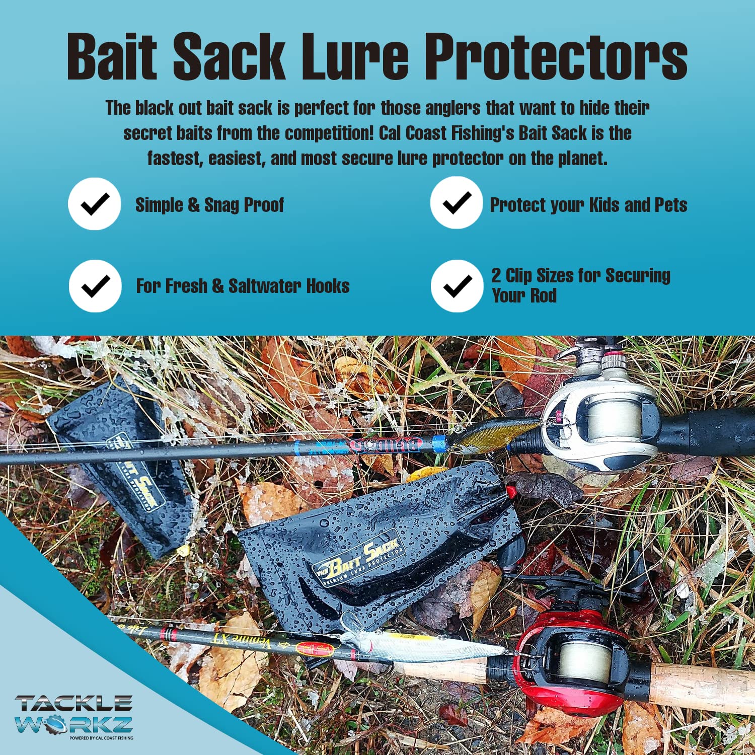 Cal Coast Bait Sack travel-protect keeps gear safe in transit