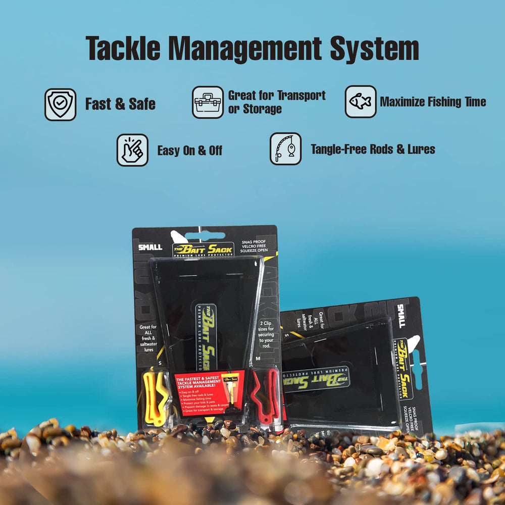 Cal Coast Fishing Bait Sack travel-ready, ideal for storage and quick access.