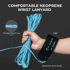 Calamus Cast Net heavy-duty sinking line close-up showing triple-braided durability