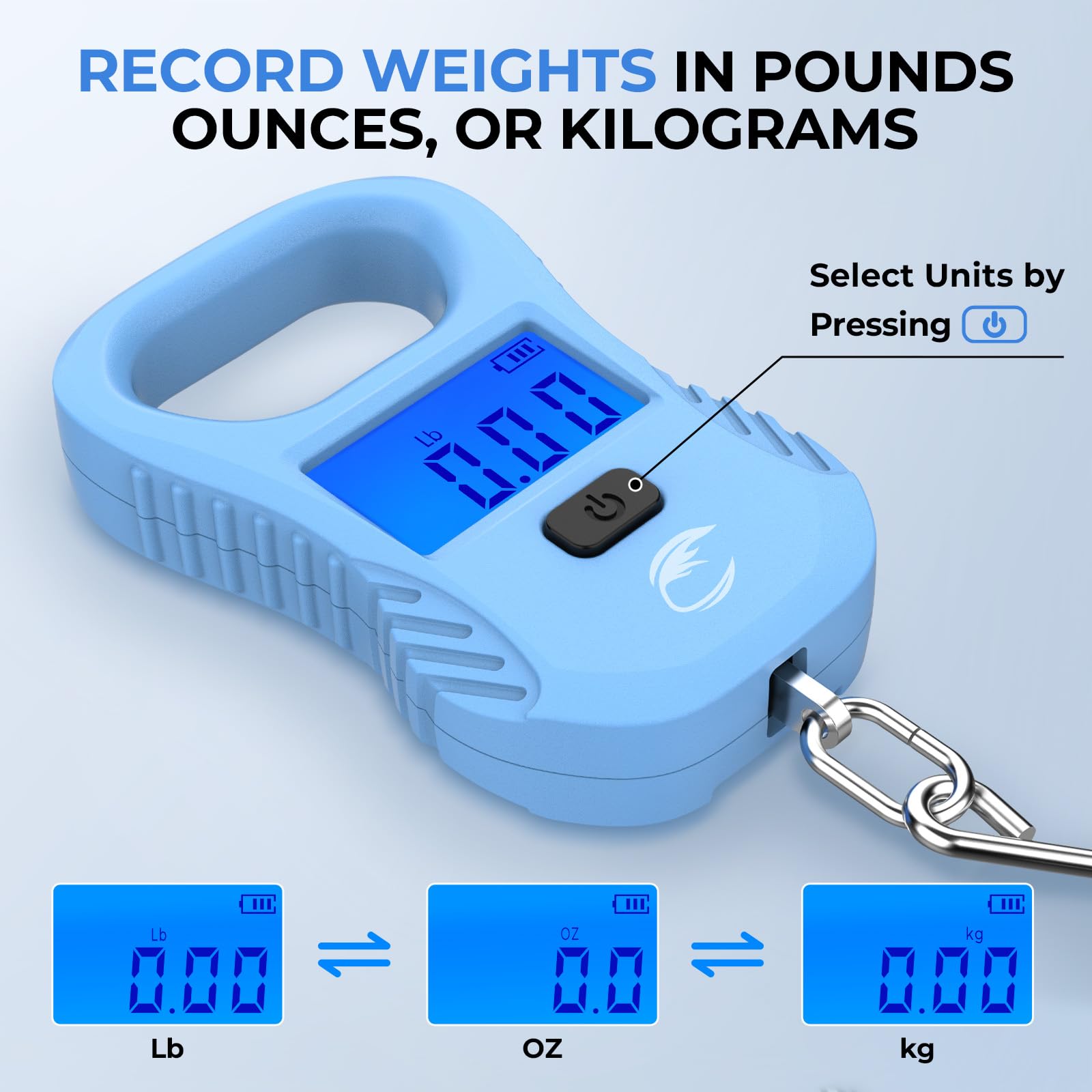 Durable ABS housing and ergonomic grip of Calamus scale