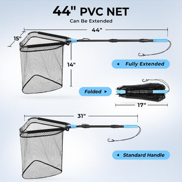 Calamus triangle net PVC-coated mesh close-up for easy cleanup.