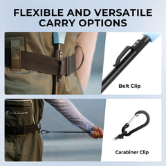 Reinforced nylon frame with locking collar
