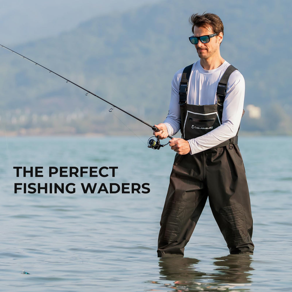 Calamus WaveWalker five D-rings support easy gear attachment.