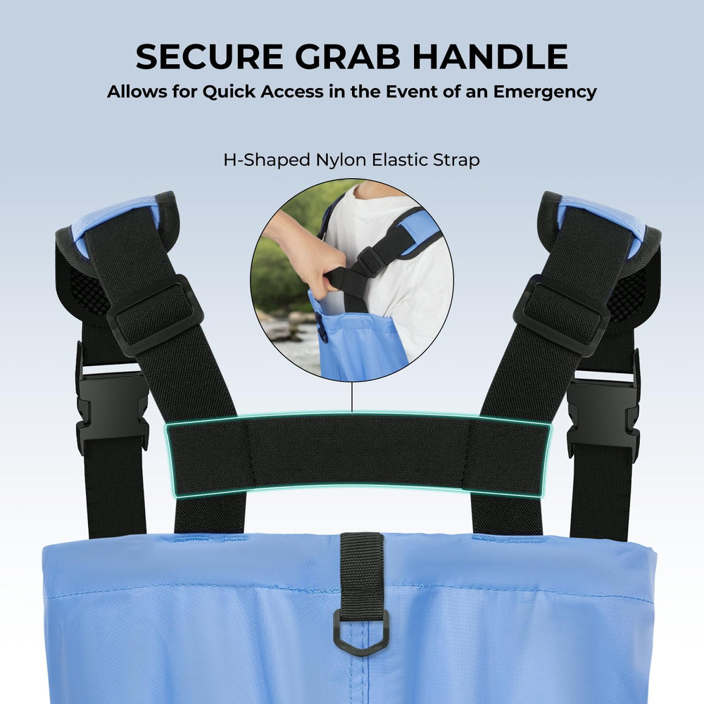 Calamus WaveWalker adjustable shoulder straps for secure, comfortable fit