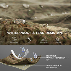 Calamus WaveWalker waders with DWR shed moisture for quick dry-outs