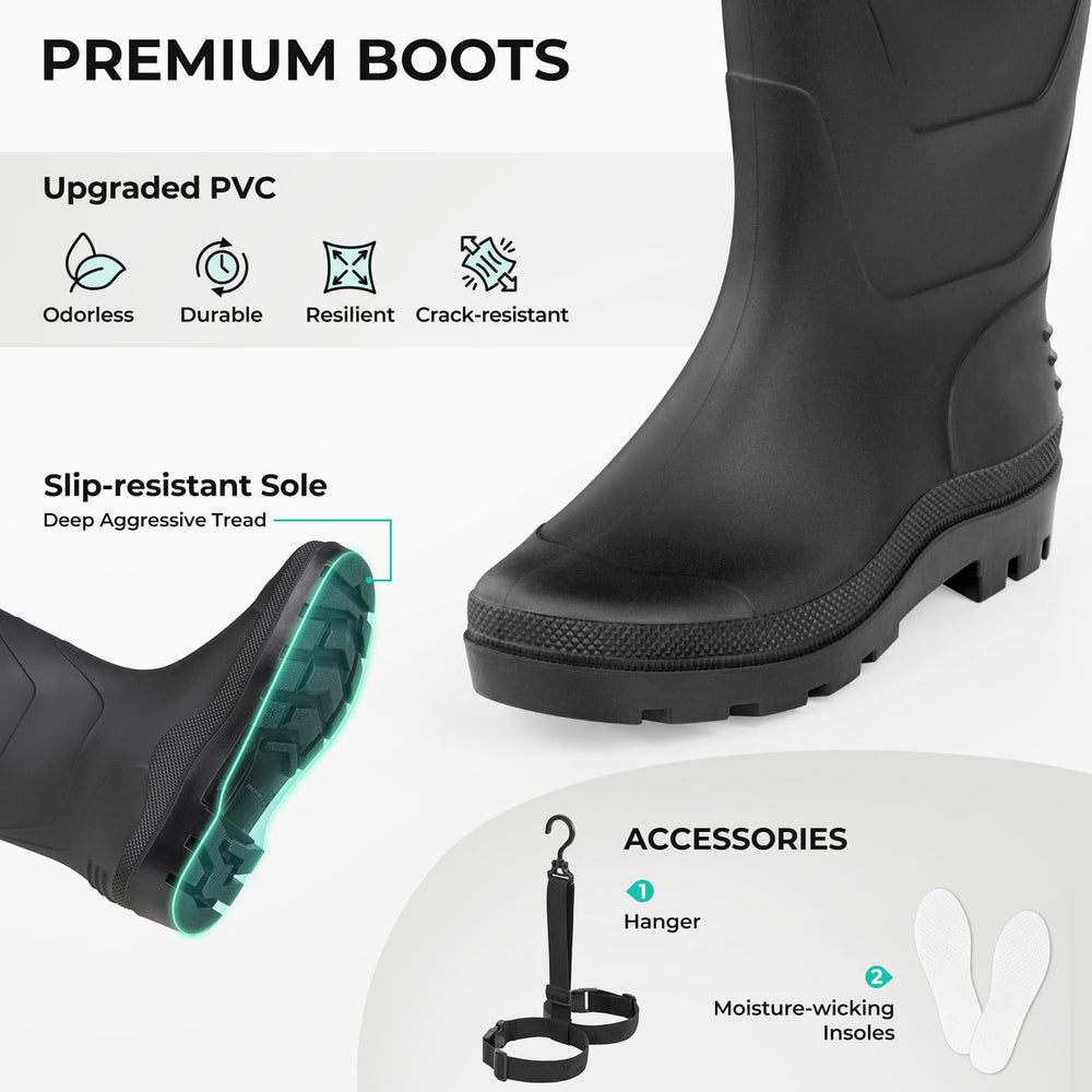 Calamus WaveWalker adjustable straps demonstrating secure fit