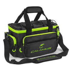 Calamus fishing tackle bag front view in green