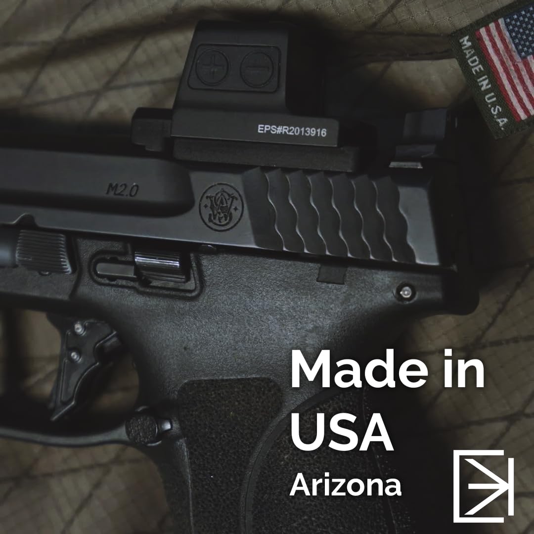 Calculated Kinetics RMR plate installed on Glock MOS for secure fit