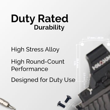 Calculated Kinetics thread locker and Torx bit ensure stable assembly