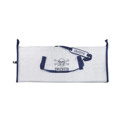 Calcutta fish bag keeps ice for 24 hours to preserve freshness on a boat.