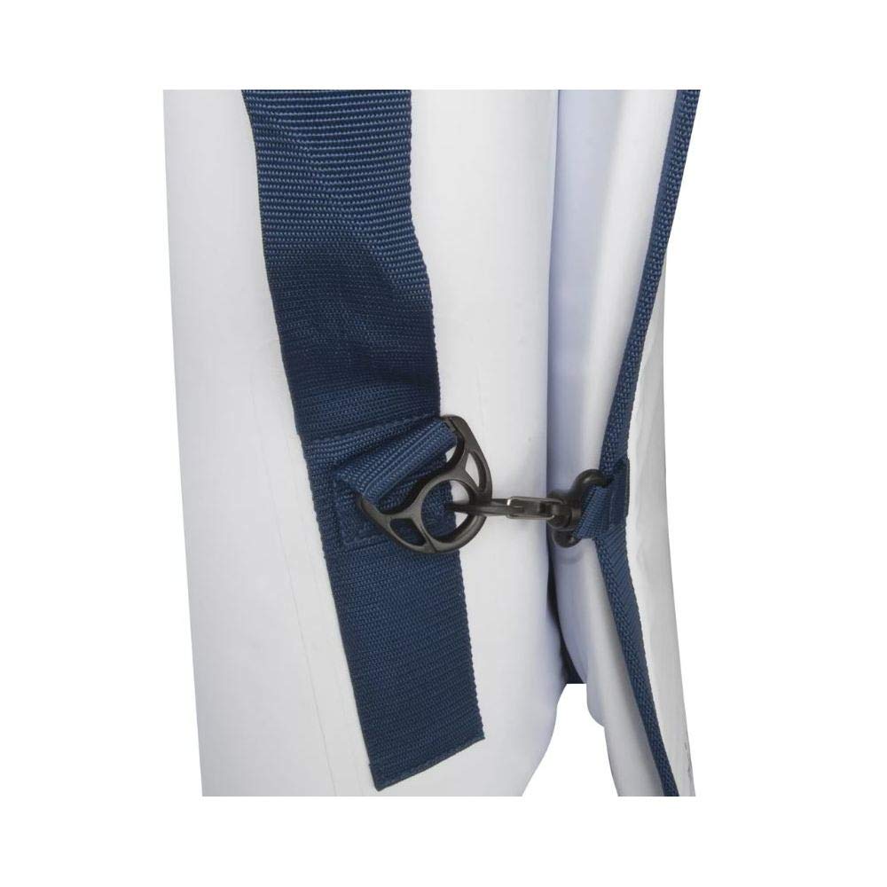 Calcutta fish bag shows durable nylon carrying straps for easy transport.
