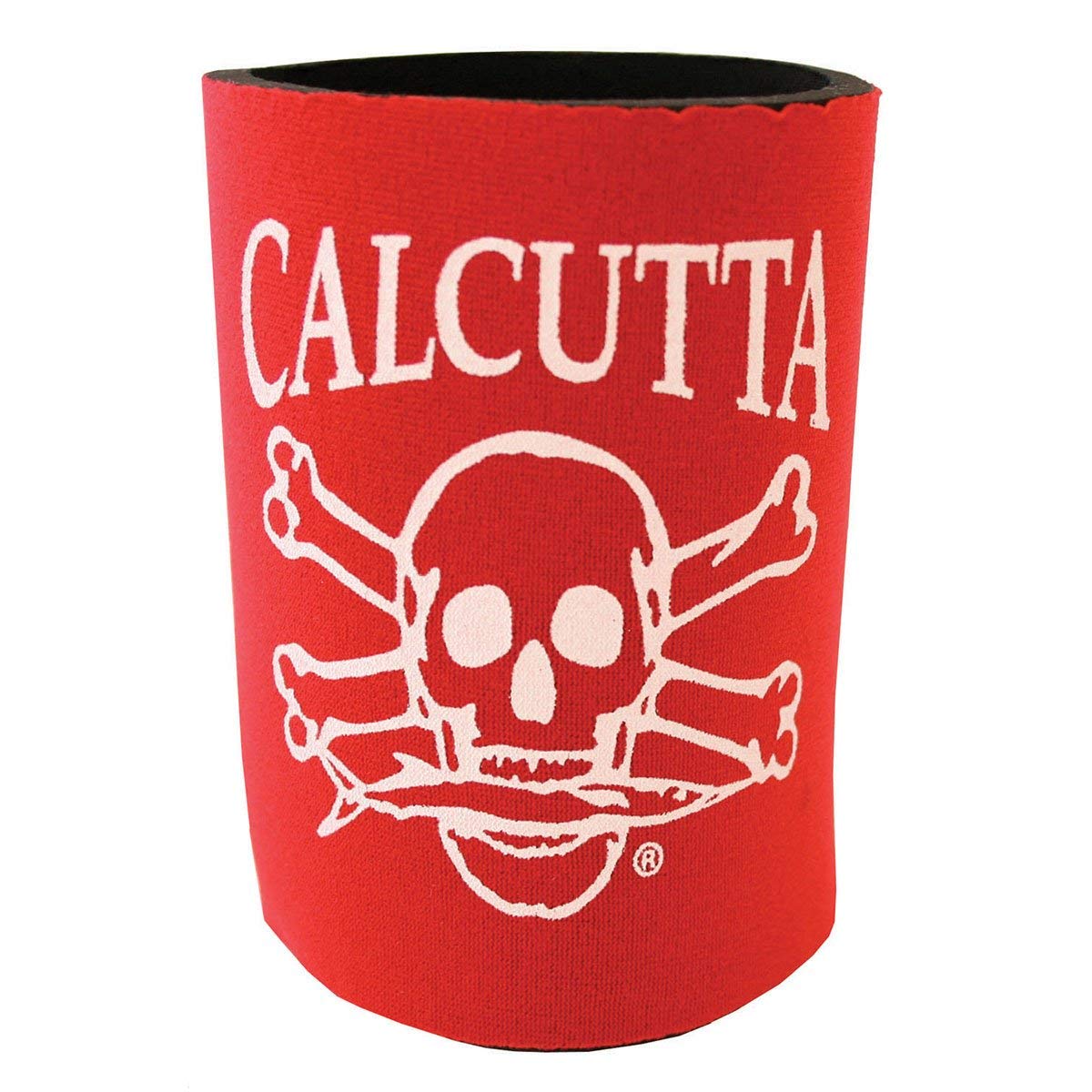 Calcutta Outdoors bottle cooler features a solid bottom to prevent slips.
