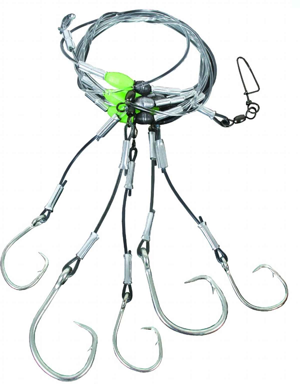 Calcutta Outdoors Deep Drop Rigs with circle hooks for offshore and freshwater fishing