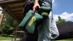 Caldwell DeadShot rear bag offers adjustable support for varied shots.