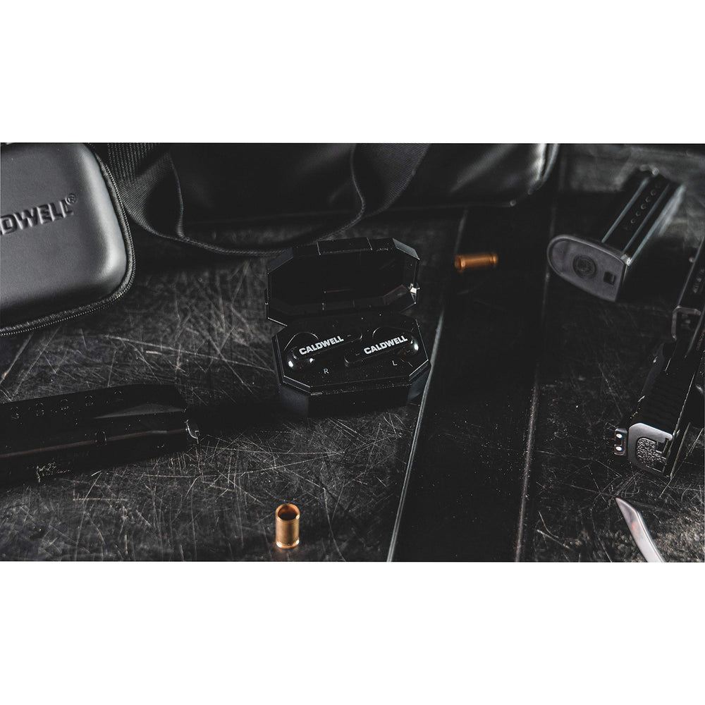 Caldwell E-MAX Shadows uses on the range demonstrate media-to-shoot transition.