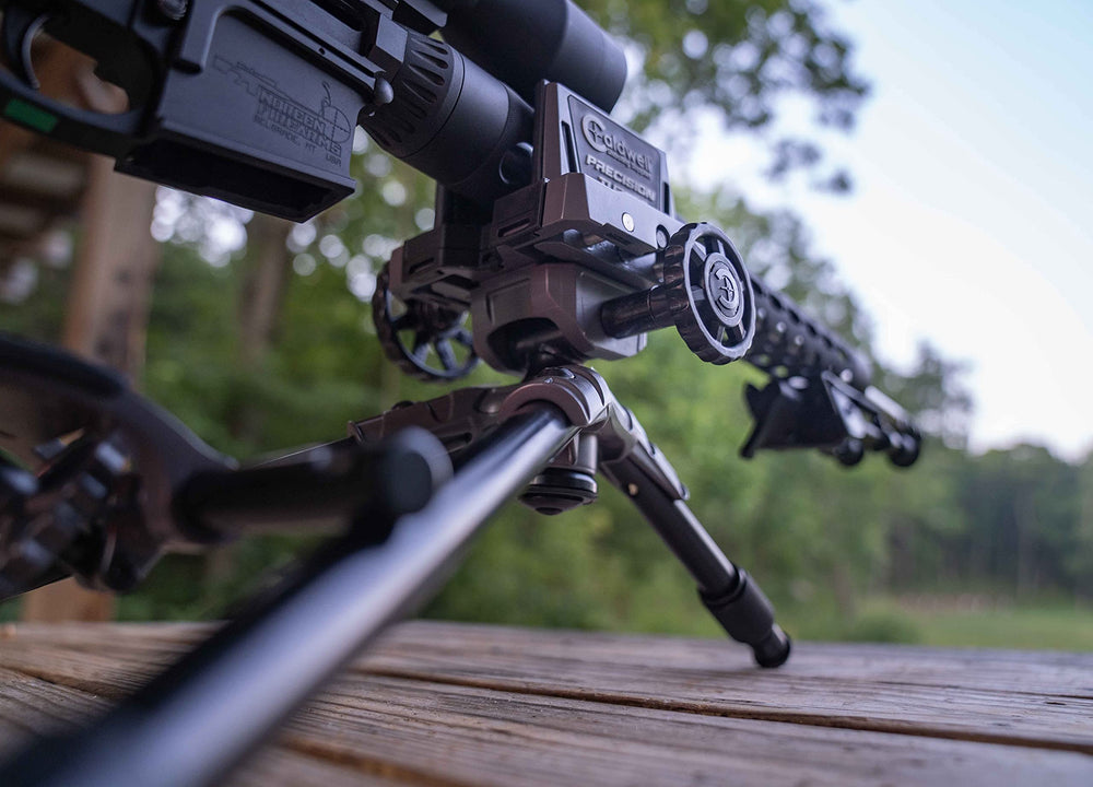 Easy-access knobs for adjustments without removing the gun