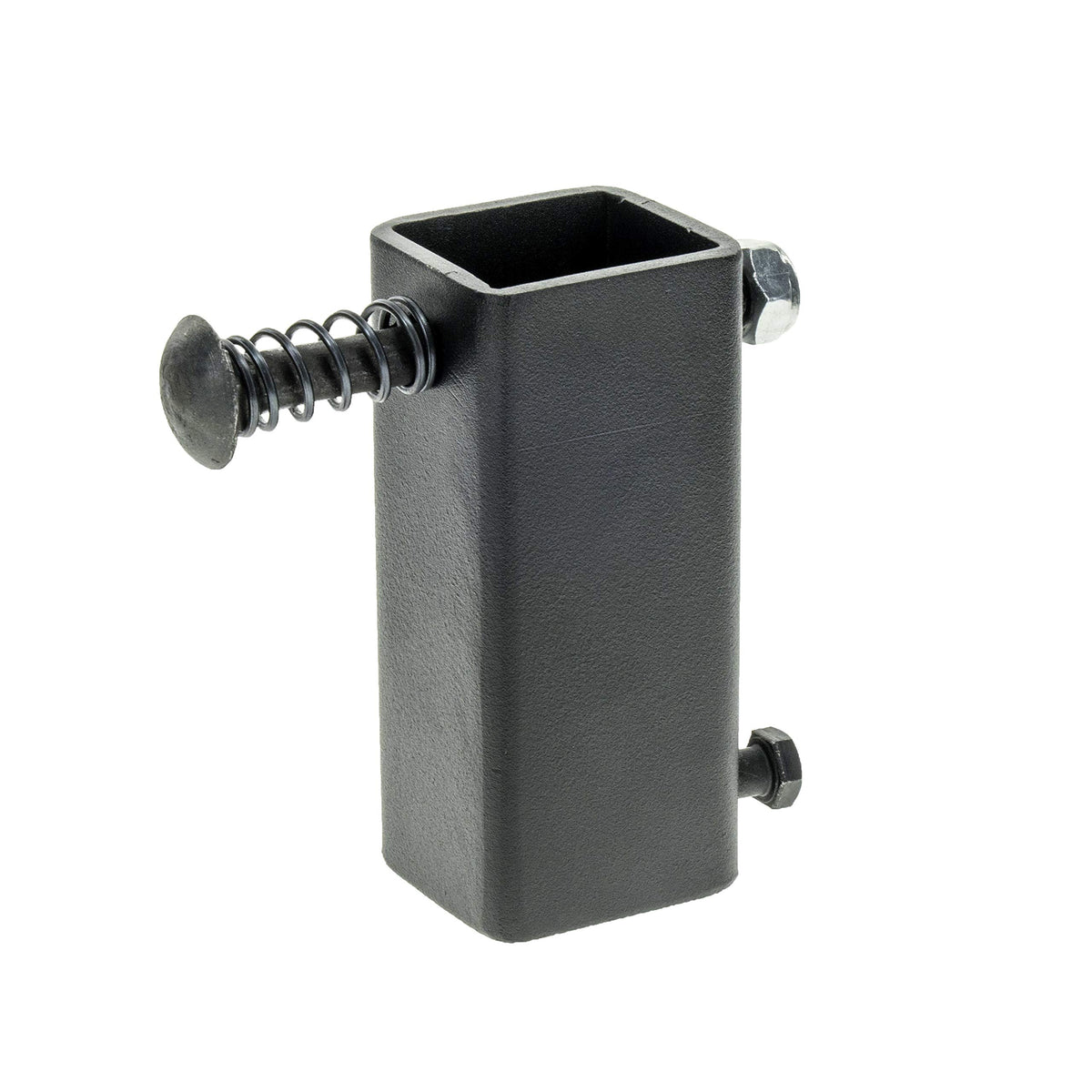 Caldwell T-Post Plate Hanger mounted on a standard T-post