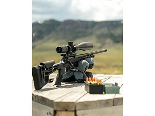 Caldwell Tack Driver X Prop Bag deployed on barricade for support