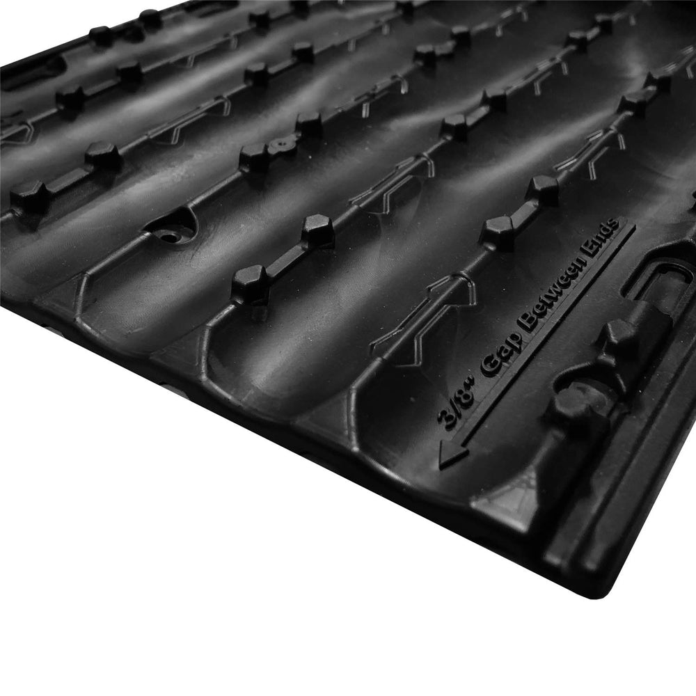 Caliber Lowpro Grip Glides 13387 plates and rails organized for smooth glide.