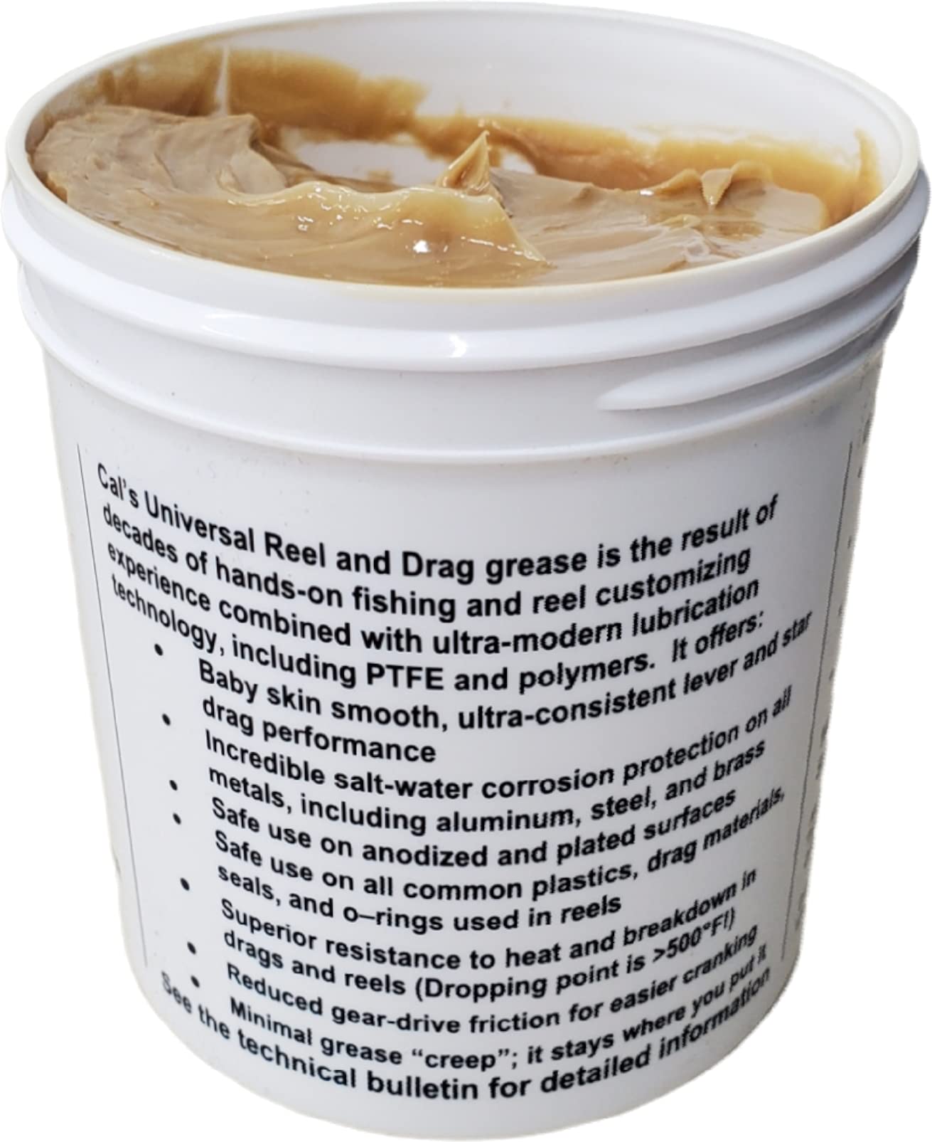 AGANS Cals star-drag application shows thin protective film on drags
