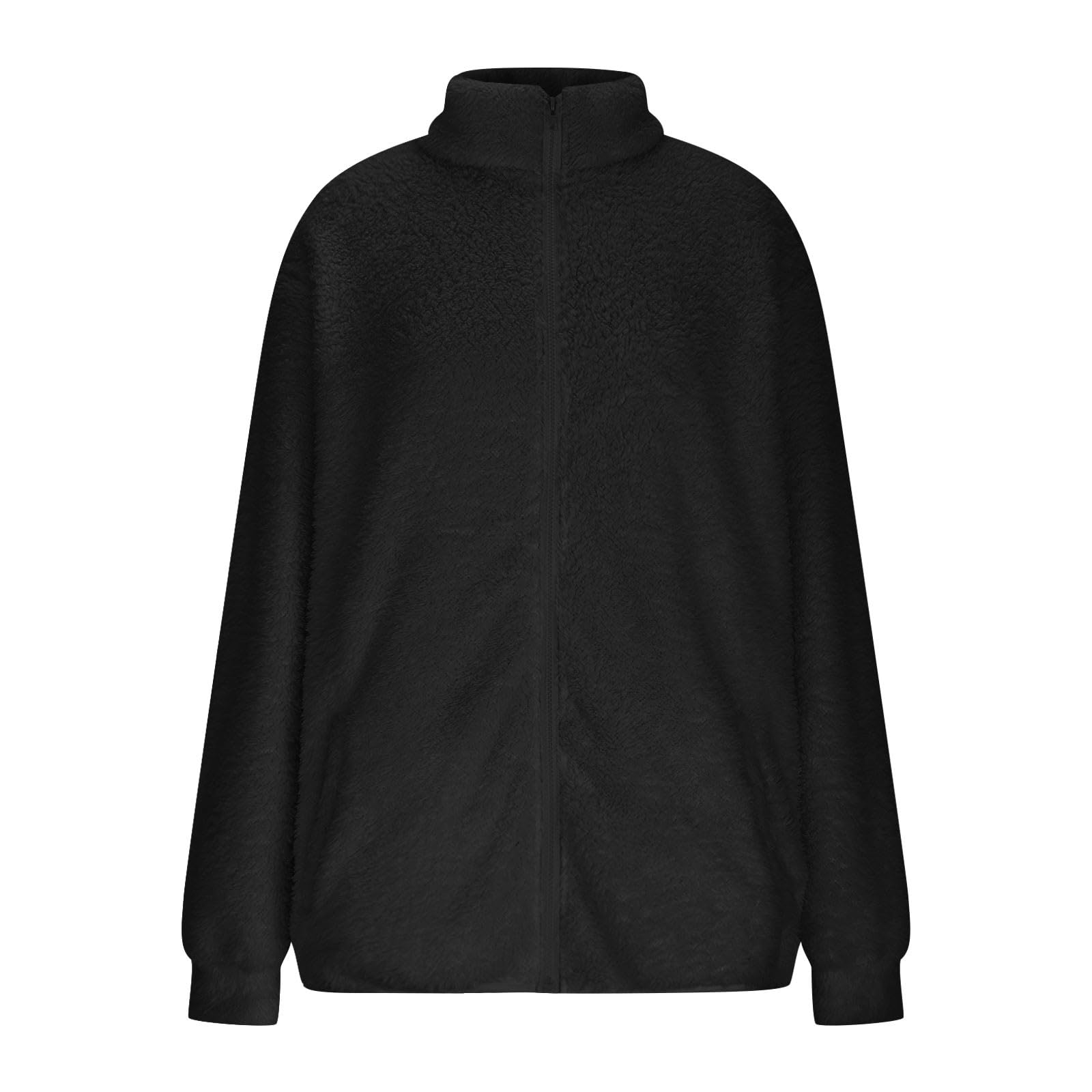 Cambkatl men's sherpa jacket navy color option with relaxed fit