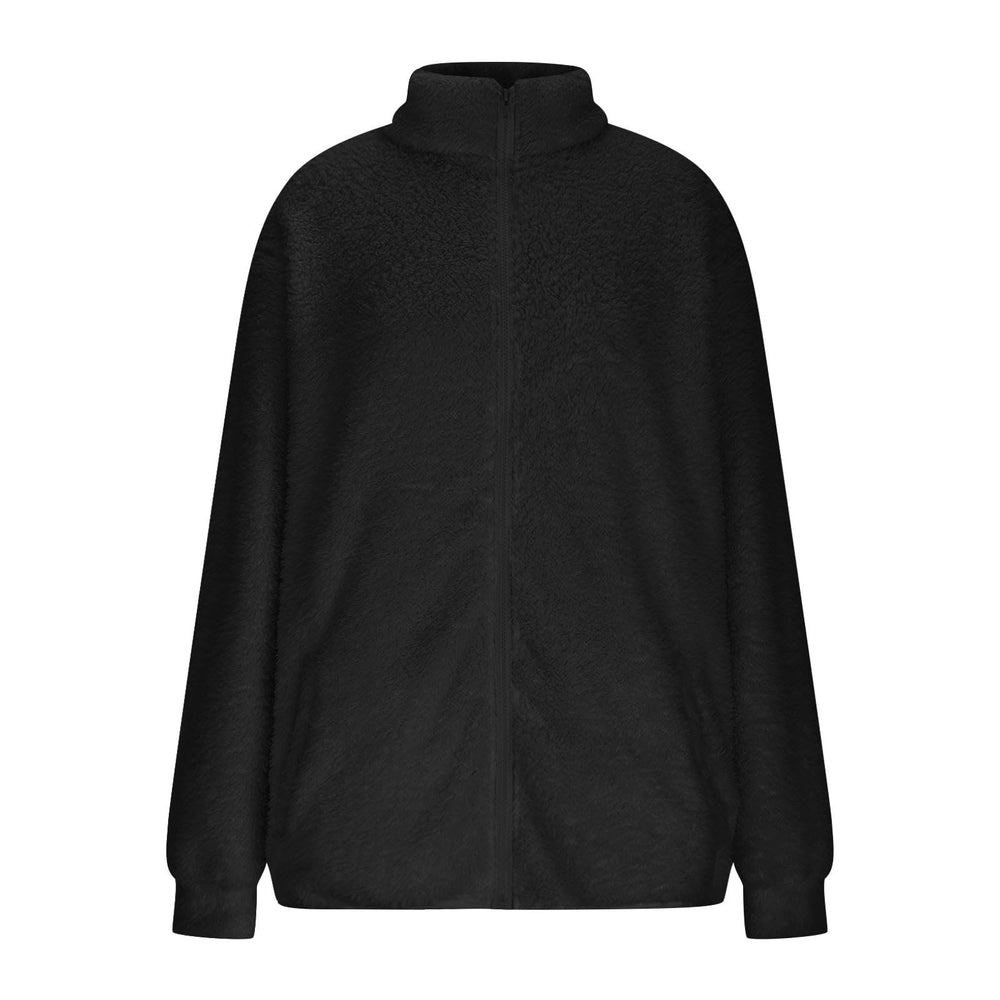 Cambkatl men's sherpa jacket navy color option with relaxed fit