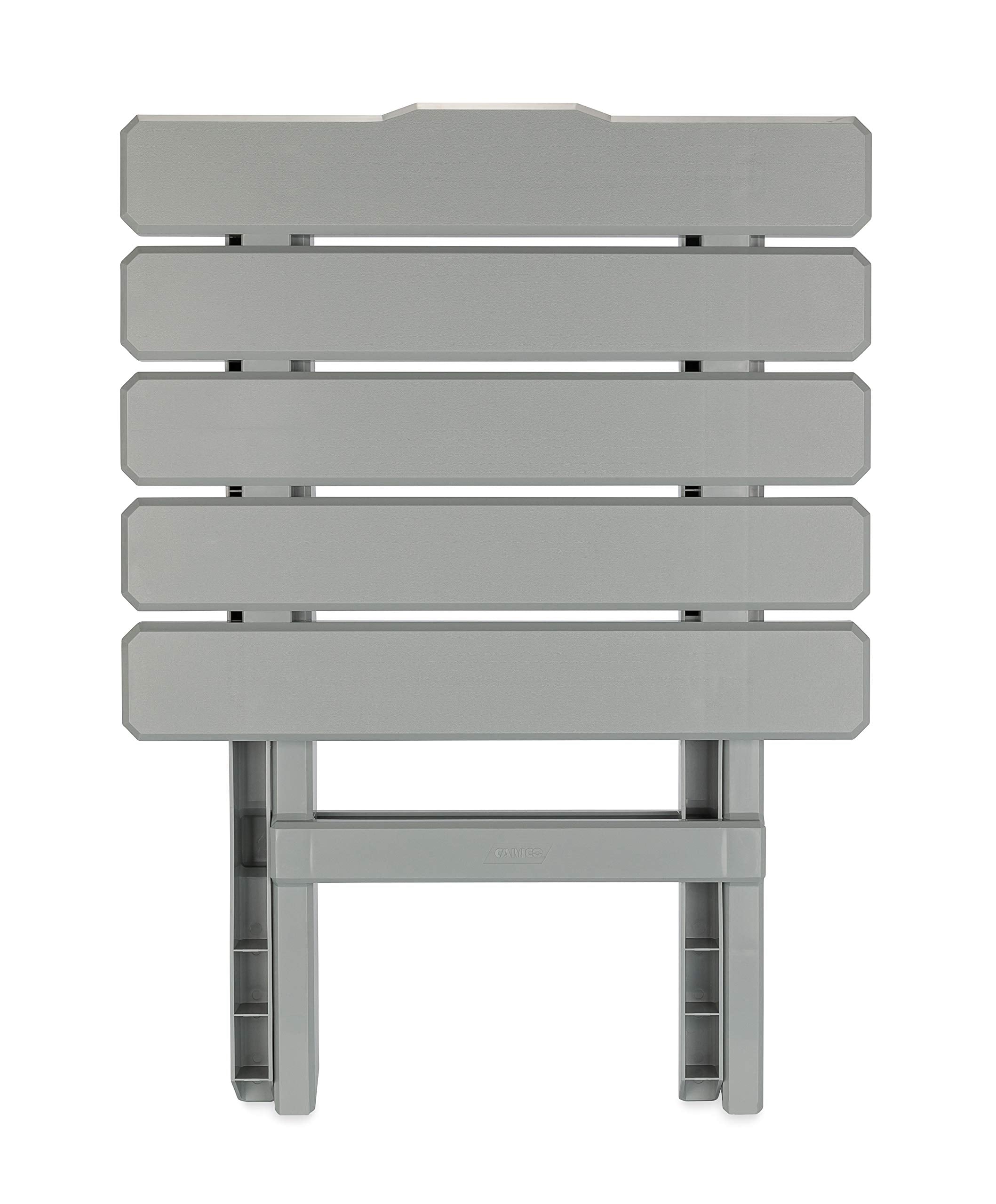 Camco 51692 gray weatherproof resin table, durable surface for all outdoor occasions.