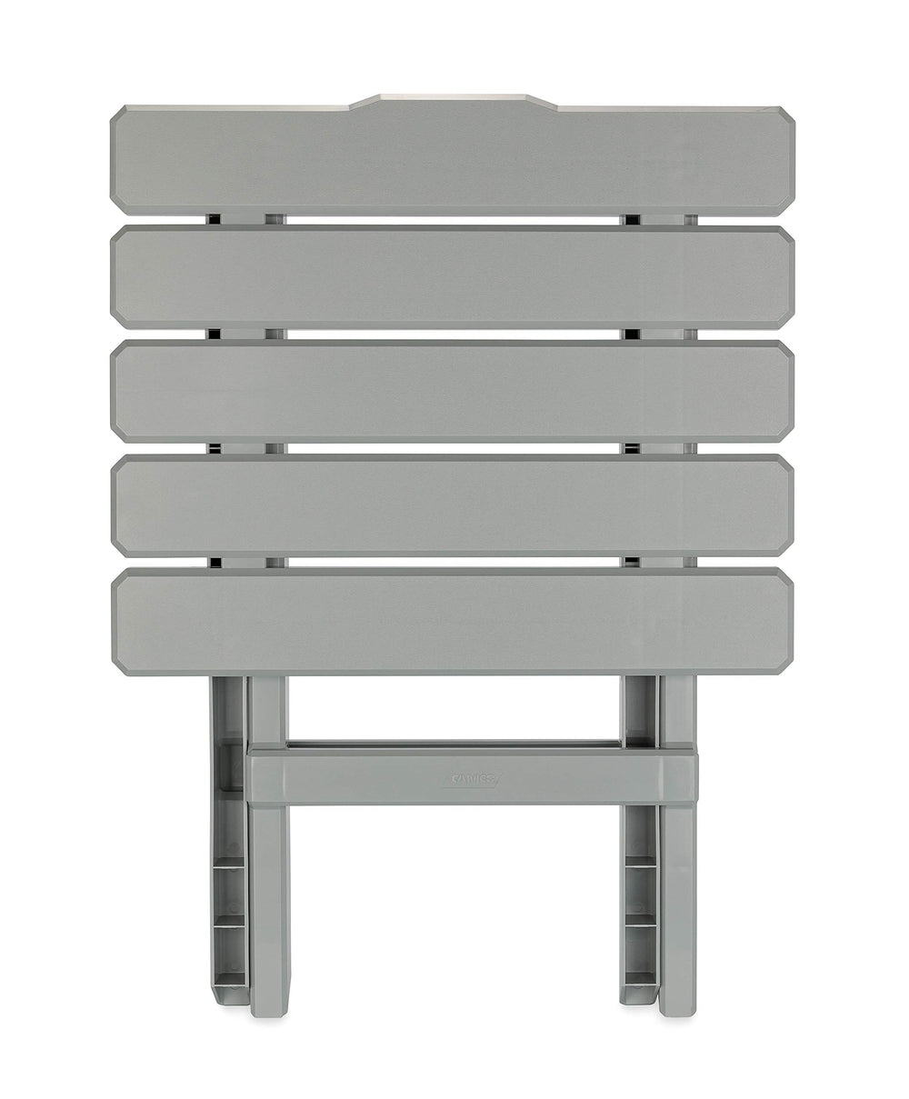 Camco 51692 gray weatherproof resin table, durable surface for all outdoor occasions.