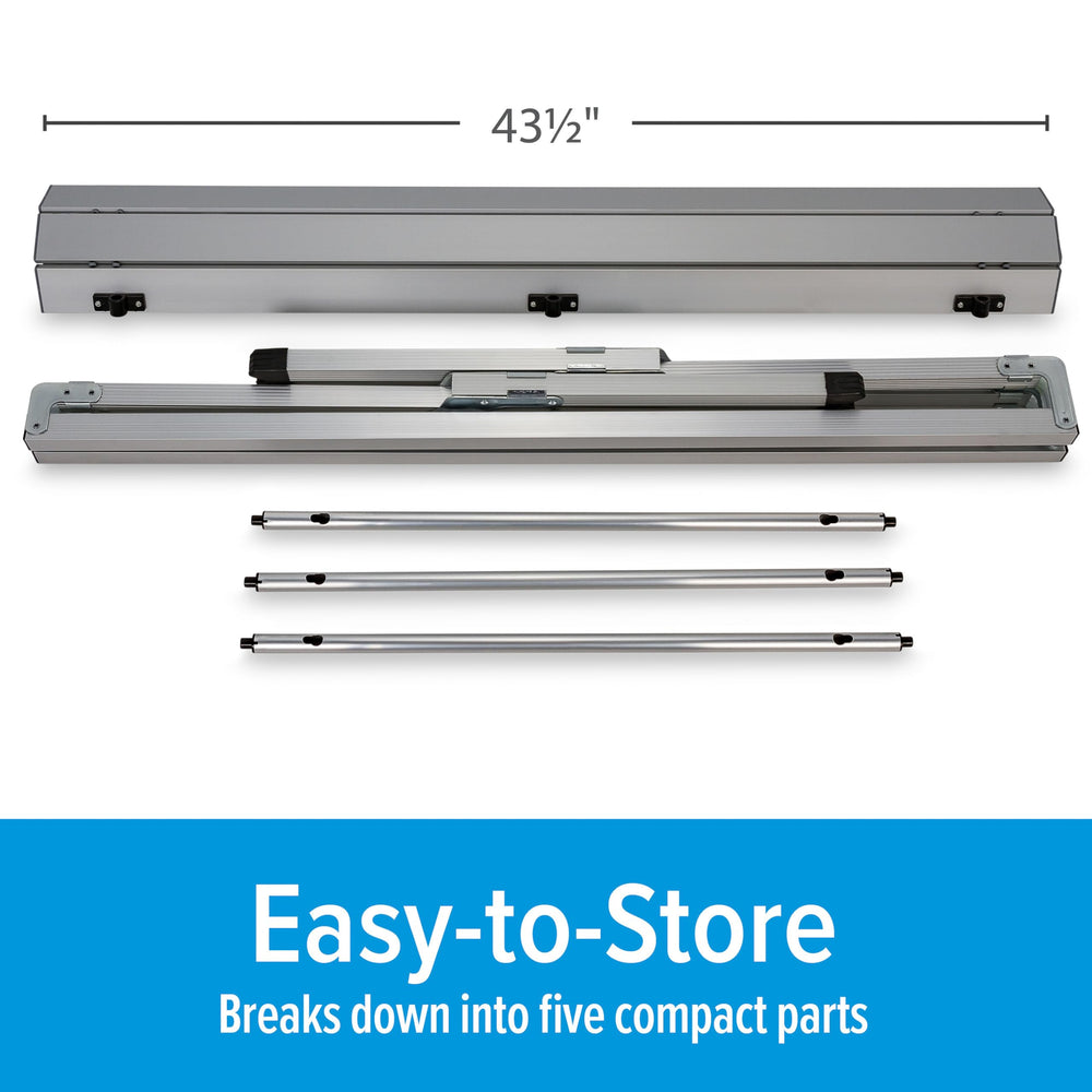 Camco durable lightweight aluminum construction endures frequent travel and setup.