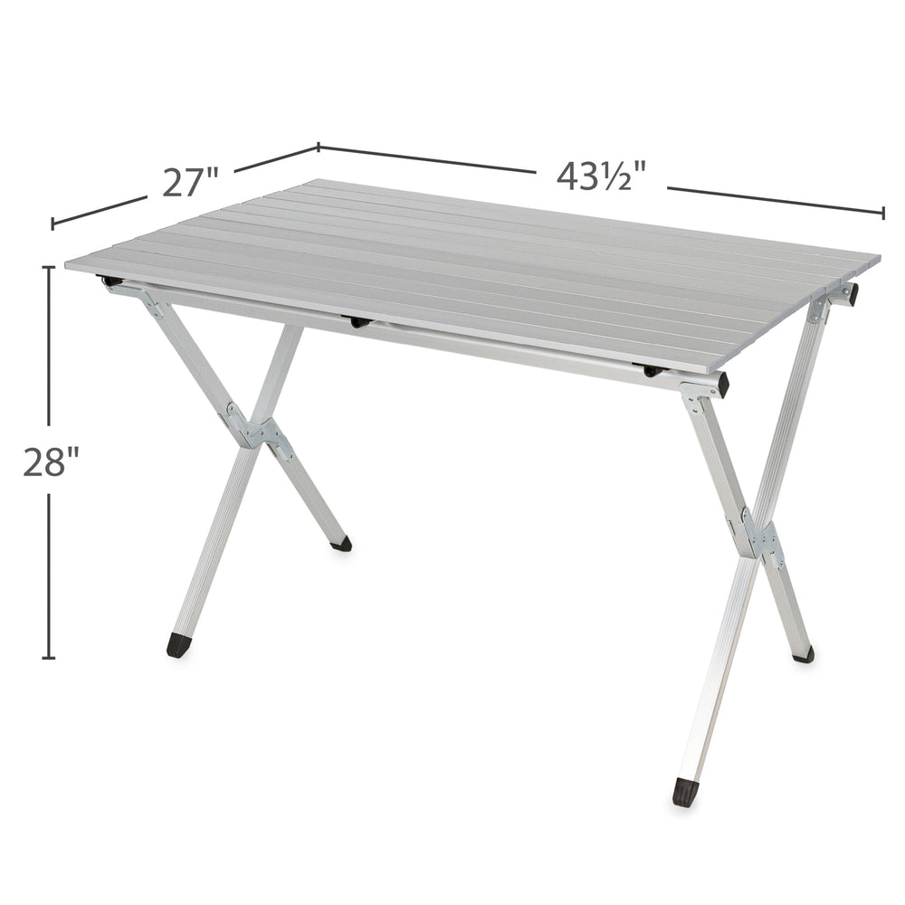 Camco storage bag for roll-up table keeps parts organized away.