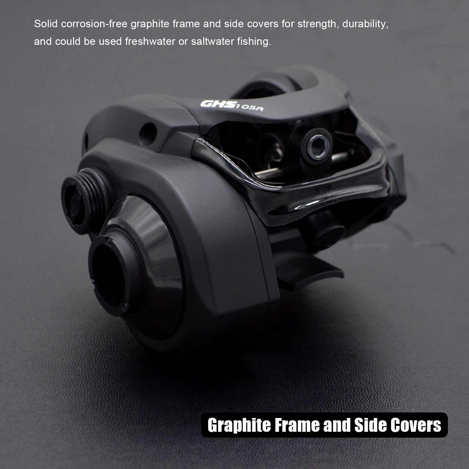 External magnetic braking dial with six magnets