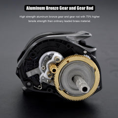 Aluminum spool on CAMEKOON Carbon 300 reel