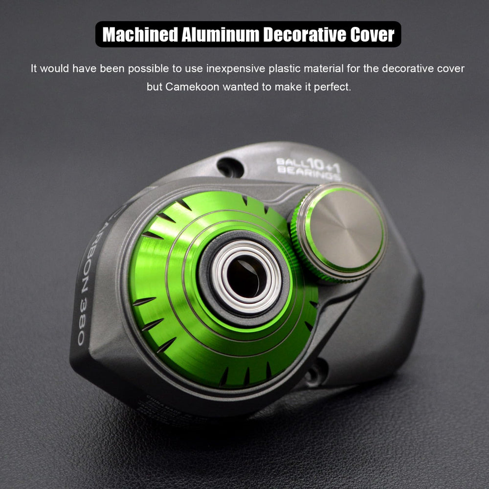 Saltwater-ready design with carbon fiber components