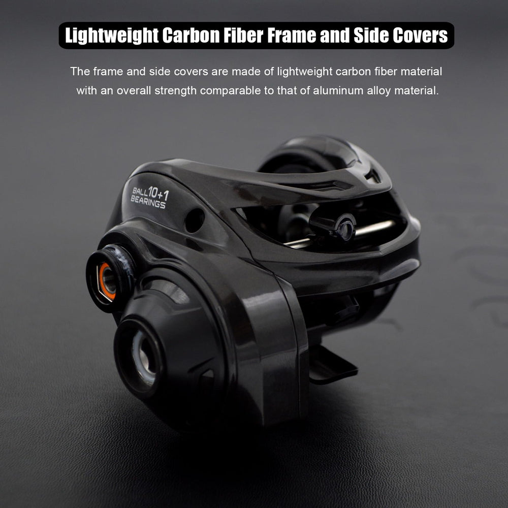 Carbon fiber frame and side covers design