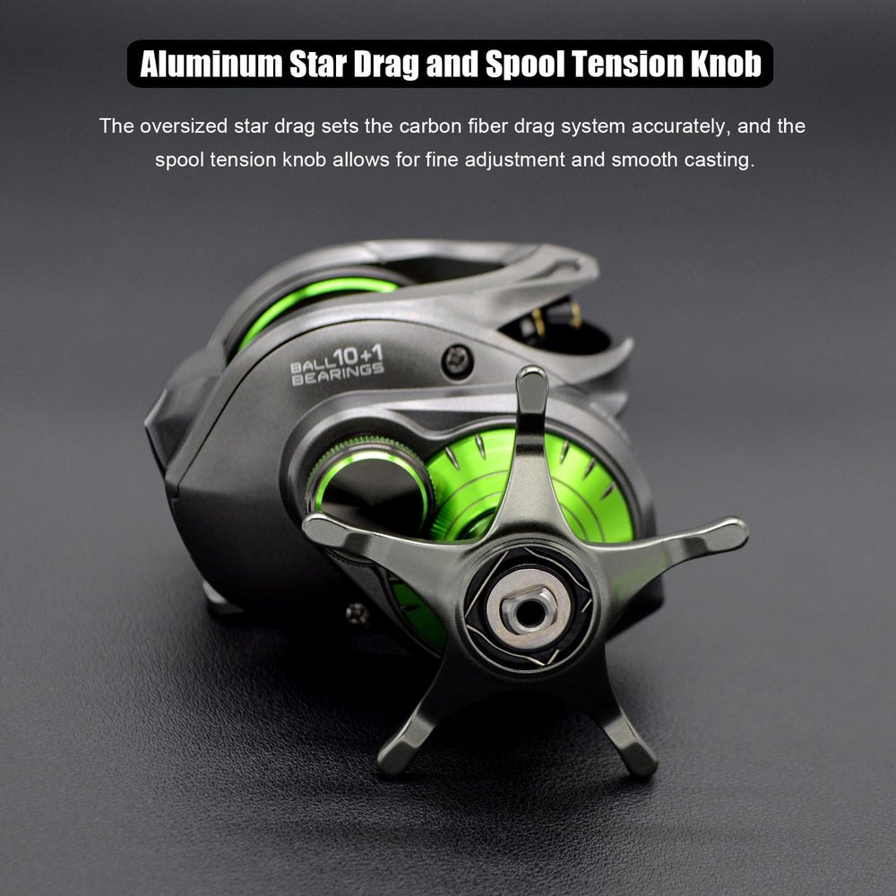 CAMEKOON Carbon 380 line capacity image emphasizes deep spool suitability