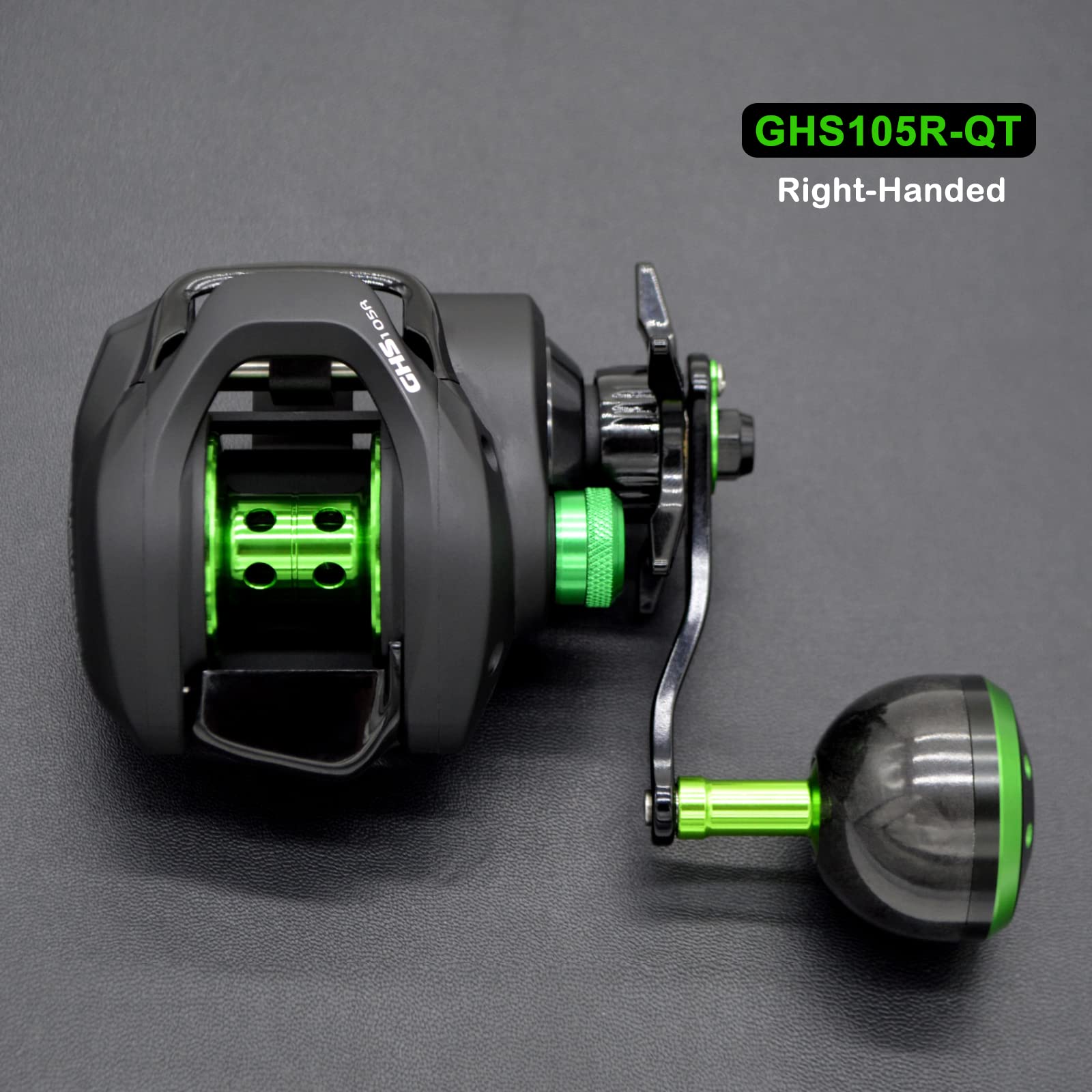 CAMEKOON GHS105 baitcasting reel side view