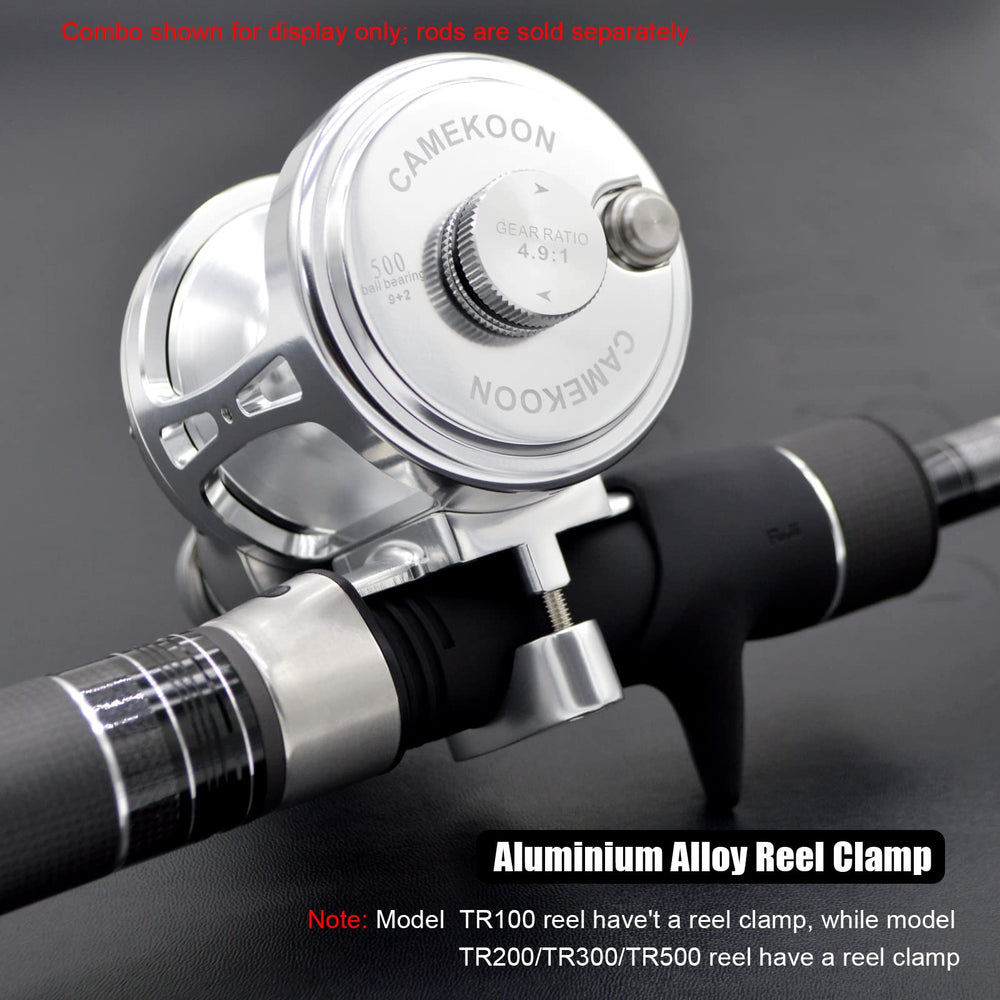 Camekoon TR forged aluminum spool with anti rust pin for secure line release