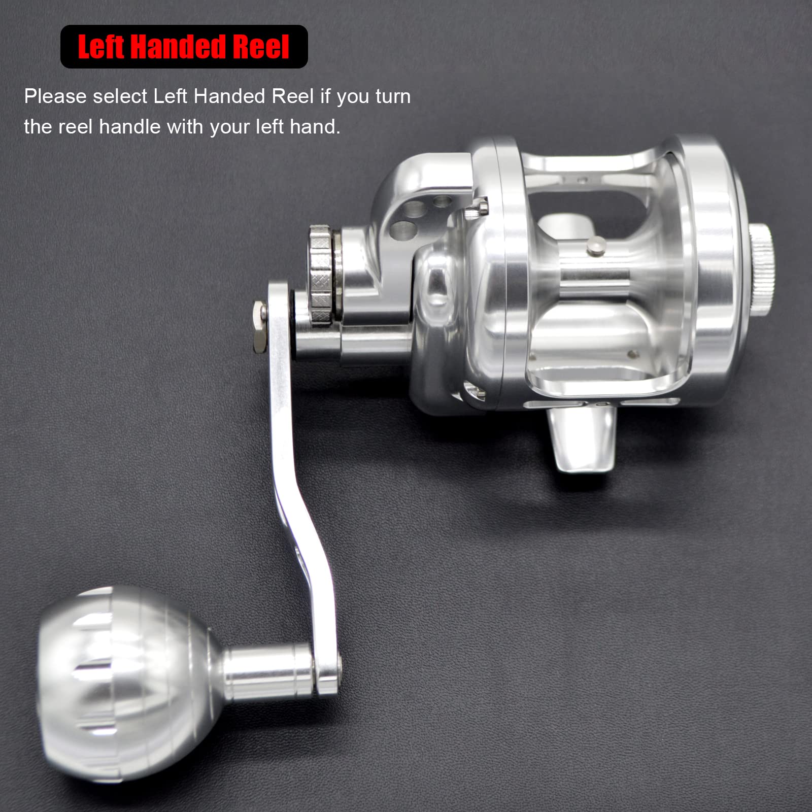CAMEKOON TR spool and drag system captured for smooth, reliable power during jigging.