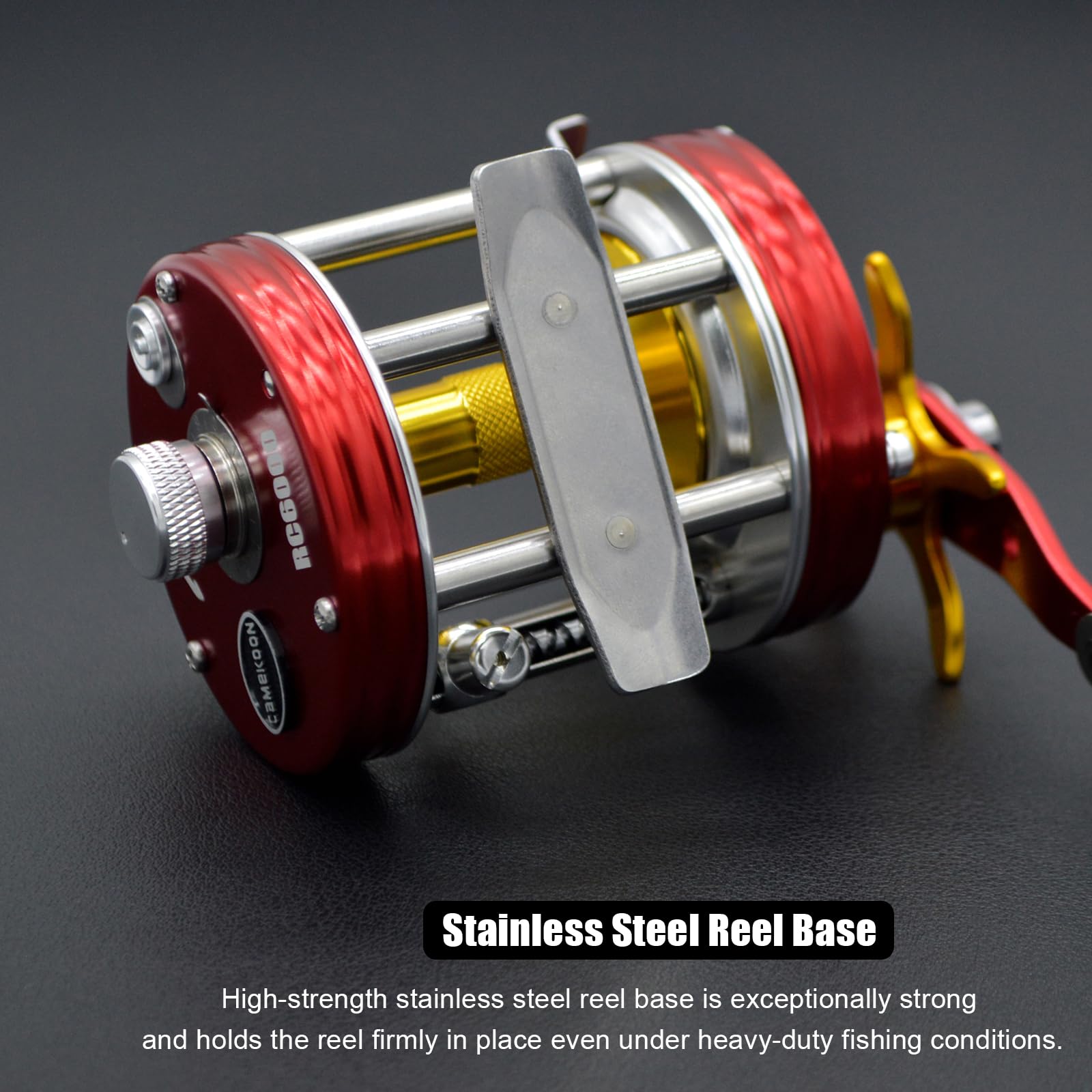 Camekoon X-Tribe saltwater-durability build signals long-lasting performance in tough conditions.
