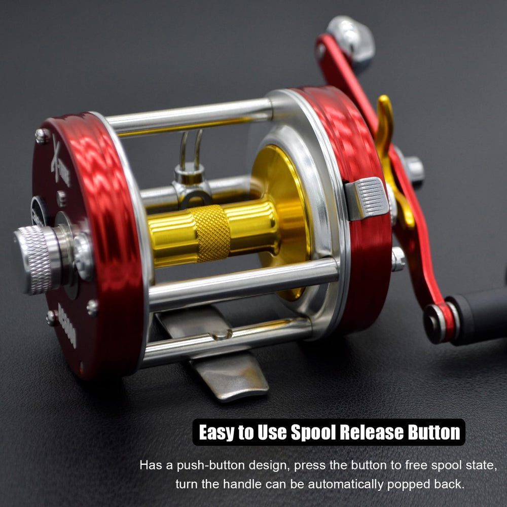Braided-ready CAMEKOON X-Tribe spool ready for braided line