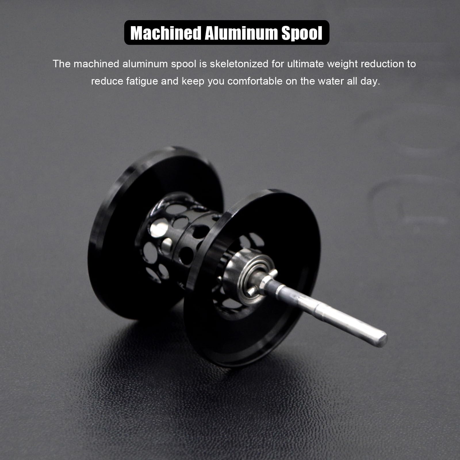 Chameleon 200 spool and line guide