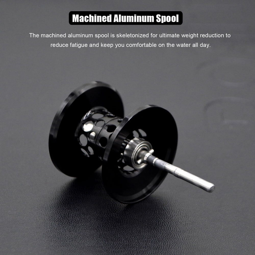 Chameleon 200 spool and line guide
